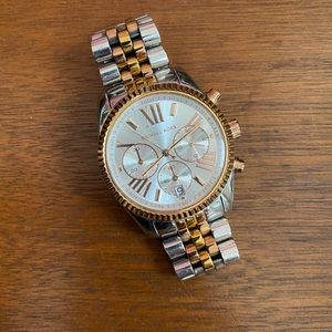 Michael Kors Tri-Color Statement Watch